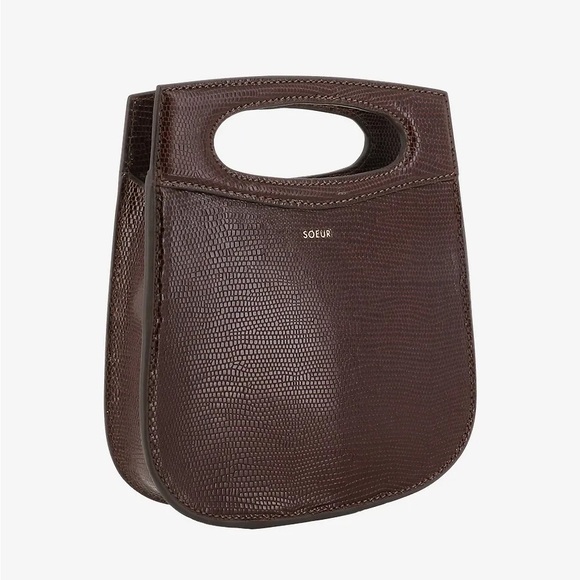 soeur Handbags - Soeur mini Cheri cross body bag Dark Brown
